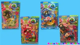 Teenage Mutant Ninja Turtles Mini Mutants Turtle-Top Playsets Commercial Retro Toys and Cartoons