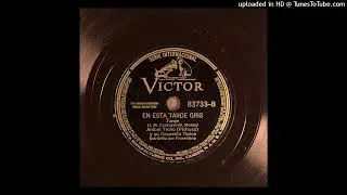 En esta tarde gris (tango) Francisco Fiorentino BAVE-059583 1941 V 83.733-B