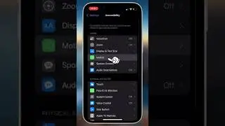 Activate &ldquo;Reduce Motion&rdquo; to make your iPhone faster 🤝 #iphonetricks #iphone #reduce #motion #shorts