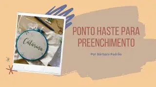 Preenchimento com ponto haste