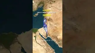 How long is Israel&rsquo;s border? #mapanimation #shortvideo #shorts #documentary #aftereffects