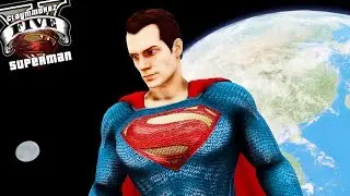 Space Mod with Superman! Space Travel (GTA 5 Space Mod Gameplay)