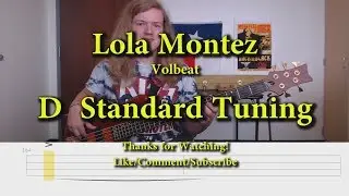 Lola Montez - Volbeat (Bass Cover with Tabs)