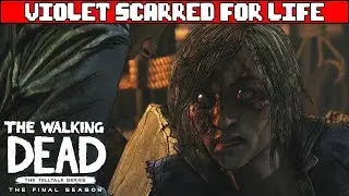 Violet is Scarred for Life - THE WALKING DEAD SEASON 4 EPISODE 4