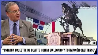 Wilson Gómez: Estatua ecuestre de Duarte honra su legado y formación castrense