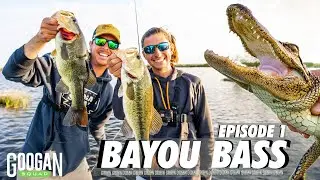 РЫБАЛКА. БОЛОТО, КИШУЩЕЕ АЛЛИГАТОРАМИ, ПОЛНО РЫБЫ! (BAYOU BASS EP. 1)