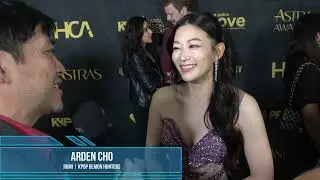 Arden Cho Carpet Interview at Astra Film Awards 2026