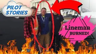 Shocking Flight Startup! Lineman Burned - PilotStories