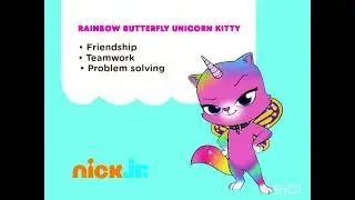 Nick Jr. Rainbow Butterfly Unicorn Kitty Curriculum Boards (2012-2013) (Image Only)