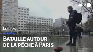 Streetfishing: mobilisés pour préserver la pêche à Paris | AFP