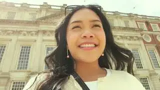 london vlog day 3 (Hampton court palace, crashing a bike, Harrod's)₊˚⊹♡