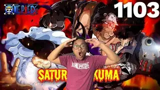 Shocking One Piece Chapter 1103 Reaction: Kuma's Arrival at Egghead!