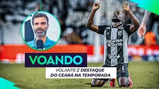 DIEGUINHO EM ALTA | Volante vive a melhor fase da carreira no Ceará