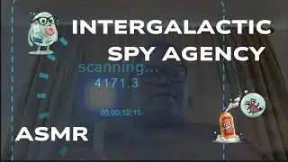 Sci-Fi ASMR 🛸🛰️| Intergalactic Secret Agent Briefing with Soft Speaking, Typing, Mouse Clicks & More