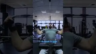 11th week in gym | journey to 100 kg #backworkout #weightlossjourney #shorts #easydoesit #100kgoal