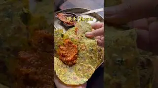 Winter Special Gujrati Methi Thepla #pallavifoodvoyage #theplarecipe #cooking