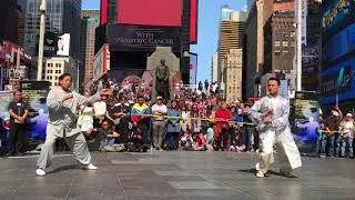 Tai Chi at NYC Time Square - Chen Style Tai Chi