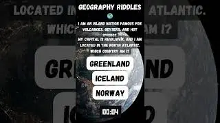 This Lightning Fast Geography Riddle Will Test Your Mind #space #mindbendingquiz #geographyfacts