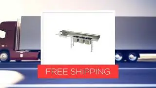 Eagle SDTPR 124 143 Spec Master Soiled Dishtable3 Compartment Pot Sink