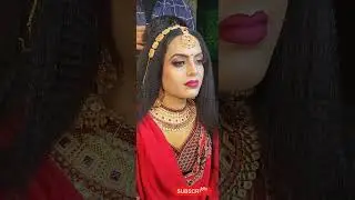 Hd bridal makeup Aryan Makeup Academy jhansi || Hemant Sir ||