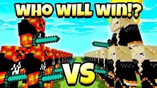 PrestonPlayz Vs BriannaPlayz (DO NOT CHOOSE THE WRONG TEAM) - Minecraft Mob Battle