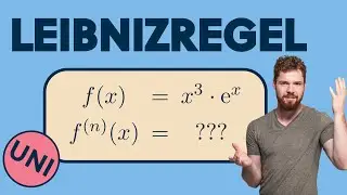 Leibnizregel f&uuml;r 2023-te Ableitung von f(x)=x^3*e^x, Anwendungsbeispiel