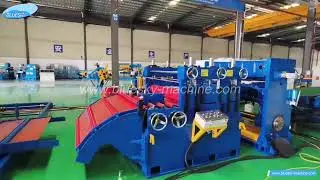 Pre-Shipping Inspection of High-speed Cut to Length Line BSHCL-(0.5-4.0)x1250mmx15T #cuttolengthline