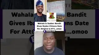 IBADAN resident should Take Note  #nigeria #shorts #viralshorts