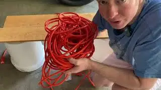 Amazon Basics 100-Foot 3-Prong Vinyl Indoor/Outdoor Extension Cord