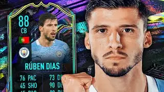 PORTUGESE BEAST 😎 FUTURE STAR 88 RUBEN DIAS PLAYER REVIEW - FIFA 21 ULTIMATE TEAM