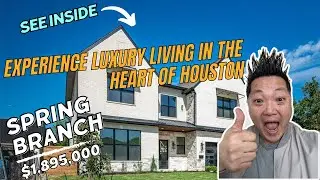 Houston, Texas | New Custom Modern Home | 4,882 SF | Offered At $1,895,000 | Spring Branch