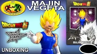 Распаковка Dragon Stars МАДЖИН ВЕГЕТА &mdash; 11 января 2024 г. &mdash; фигурка Bandai Dragon Ball Super