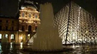 Evening - Louvre fountains music ♪♫...♪
