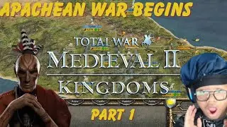 The Apachean War Begins | Americas Campaign | Total War: Medieval II  (part1)