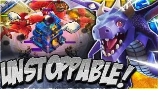 TH12 Max Attack Strategy ⚔️ | Electro Dragon + Stone Slammer + Lightning Spell + Dragons #coc #th12 