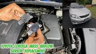 How To Replace Mass Airflow Sensor in Under 3 mins - Toyota Corolla 08-18 I DIY