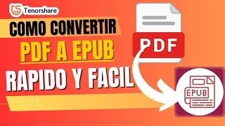 CONVERTIR PDF A EPUB ONLINE Gratis 2026 📚 Sin Programas (F&aacute;cil y R&aacute;pido)
