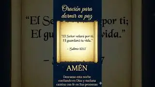 Conf&iacute;a en Dios esta noche esta promesa es para ti🙏 #fe #paz