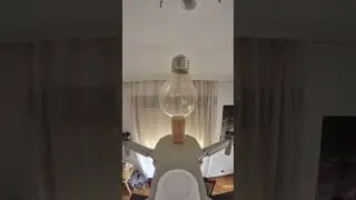 Changing a Light Bulb With a Drone