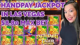 AMAZING JACKPOT HANDPAY WON ON $8.80 MAX BET- DA JI DA LI -TIGER WINS @ COSMOPOLITAN IN LAS VEGAS