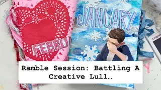 💭Размышления, сессия 405 || Борьба с творческим застоем... #junkjournal #diy #howto
