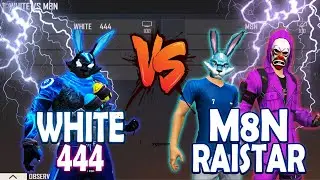 WHITE 444 VS RAISTAR M8N | PC LEGEND VS 2 MOBILE GODS