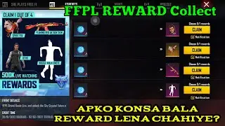 Which Is The Best Reward In FFPL | Konsa Reward Lena Chahiye FFPL - Garena Free Fire