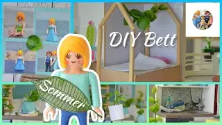 Sommer im modernen Wohnhaus + Klaras neues Zimmer| Sommer DIY 🍍| Pimp my Playmobil Film deutsch