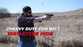 1791 Gunleather HEAVY DUTY GUN BELT