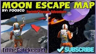 Moon Escape Map By FOOSCO Fortnite Adventure Escape Puzzle Walkthrough