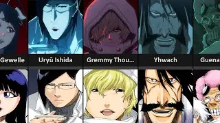 Bleach TYBW: All Sternritters Anime vs Manga
