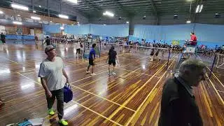 Chibi Titans vs Maroon Blue and Gold (XD2) - Badminton Veterans 2025 (Ballarat)