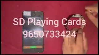 New Sunlight Wrist Watch Card Scanner for Playing Cards Game &ndash; 9650733424 | SD Playing Cards