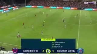 ملخص مباراة paris vs clermont و هدف العالمي أشرف حاكمي  Football ⚽️ ⚽️ ⚽️